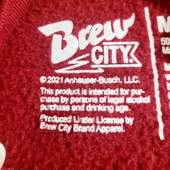 BUSCH Brew City Sweatshirt Hunting Christmas Unisex Size Medium - Picture 10 of 11